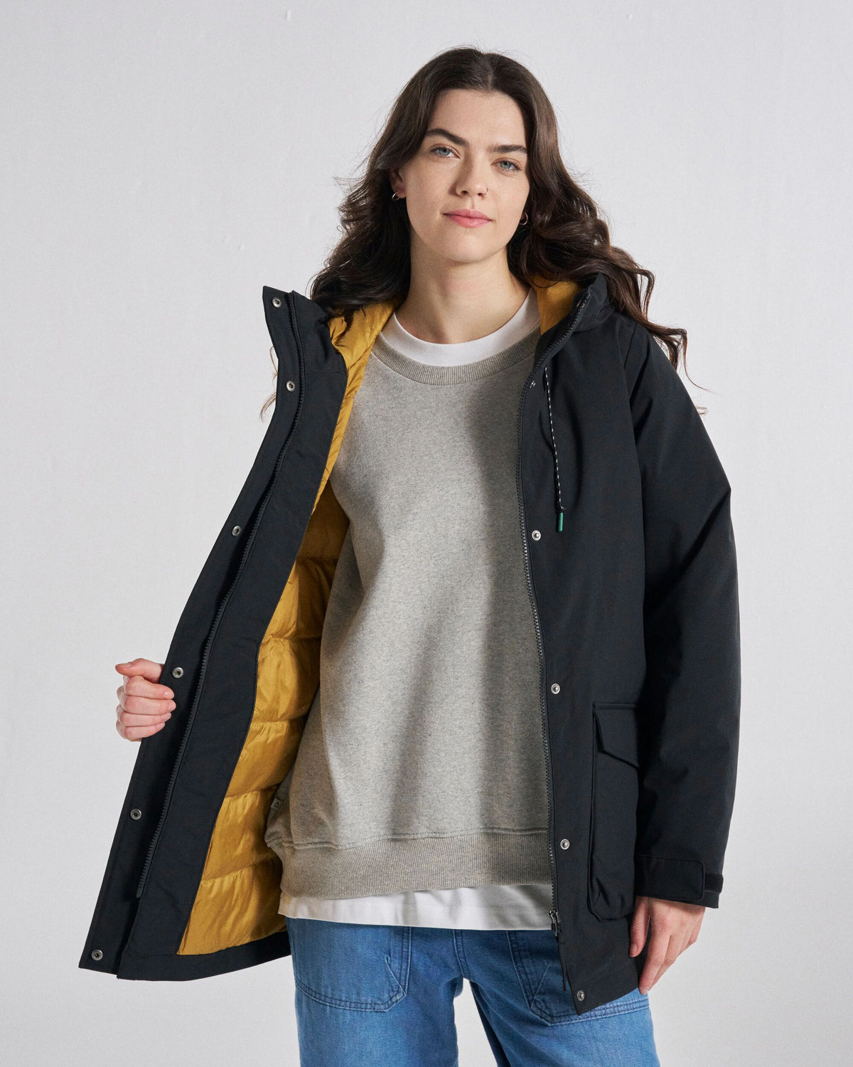 Alaska Insulated Parka - Black - Studio Model
