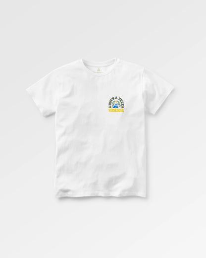 Dawning T-shirt - White - Flatlay