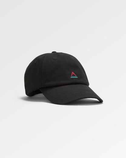 Classic 6 Panel Cap - Black - Flatlay