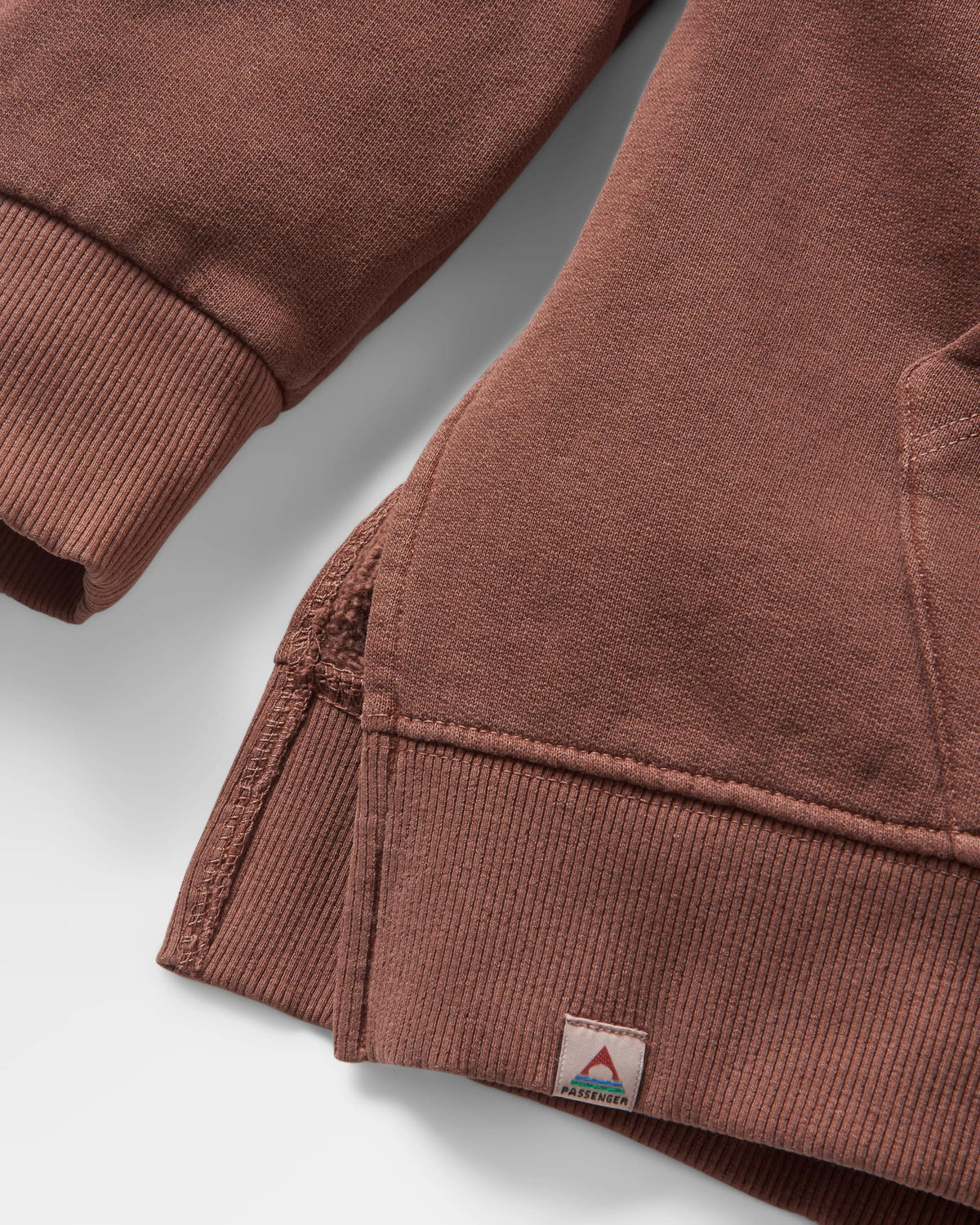 Rooted In Nature Hoodie - Chestnut - Flatlay