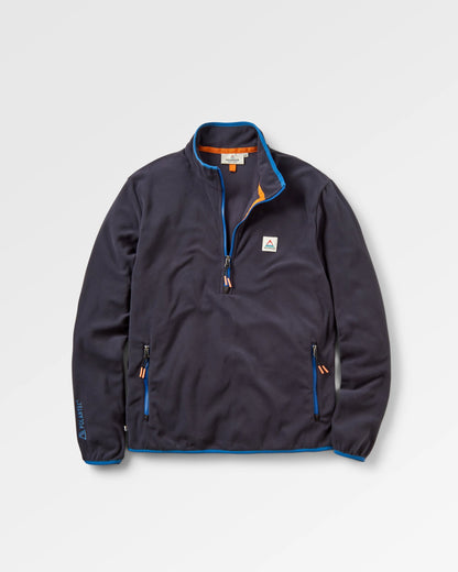 Switchback Micro Polartec® Fleece - Black - Flatlay