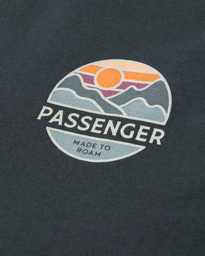Laidback Relaxed Fit T-Shirt - Black - Flatlay
