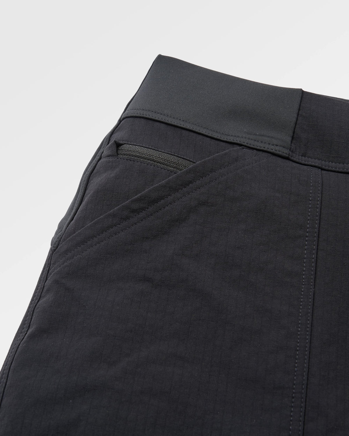 Ridescape Women's Active Short - Black - Flatlay