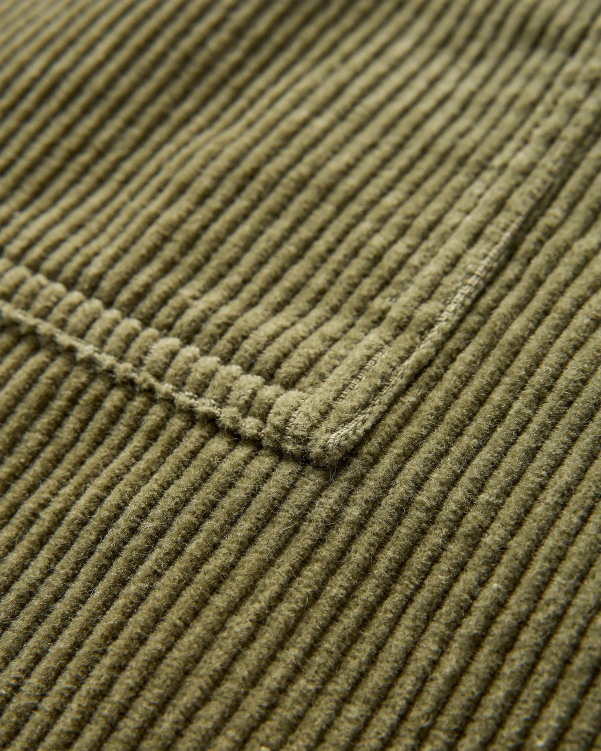 Shack Cord Short - Khaki - Flatlay