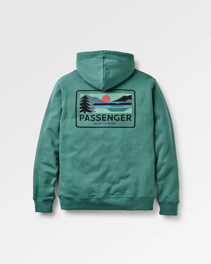 Roamer Hoodie - Deep Ocean - Flatlay