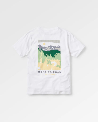 Open Road T-Shirt - White - Flatlay
