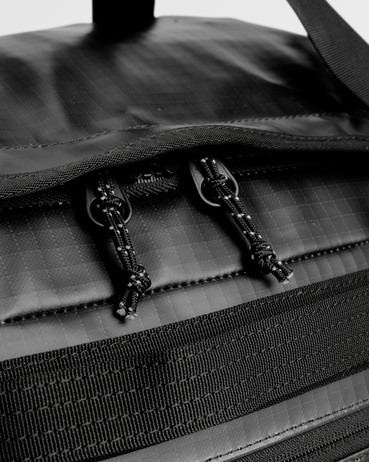 Roamer 40L Duffel Bag - Phantom Black - Flatlay
