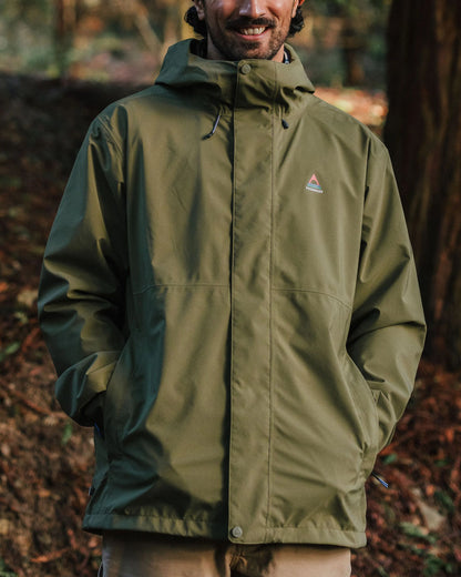 Graniteridge Waterproof 3 in 1 Jacket - Khaki - Lifestyle