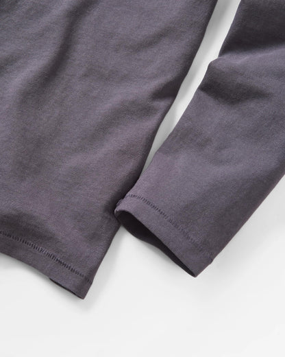 Escapism LS T-Shirt - Faded Black - Flatlay