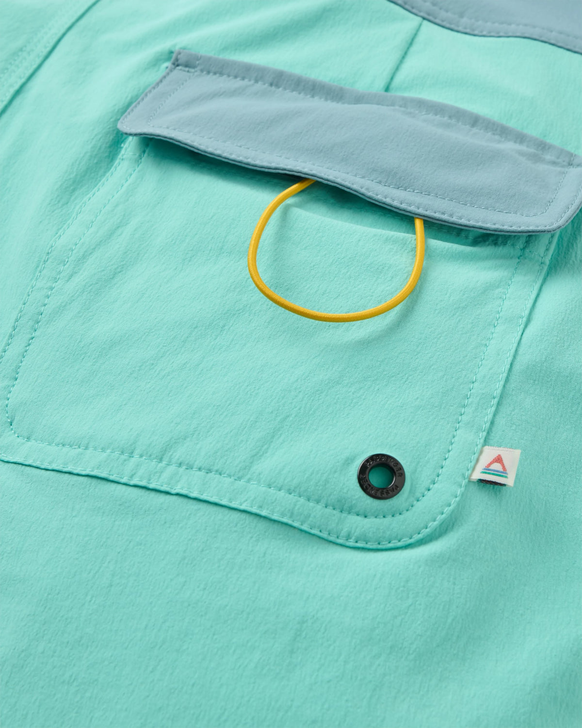 Cruiser NetPlus® 21" Boardshort - Aqua - Flatlay