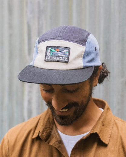 Roamer 5 Panel Cap - Charcoal Multi - Lifestyle - Male
