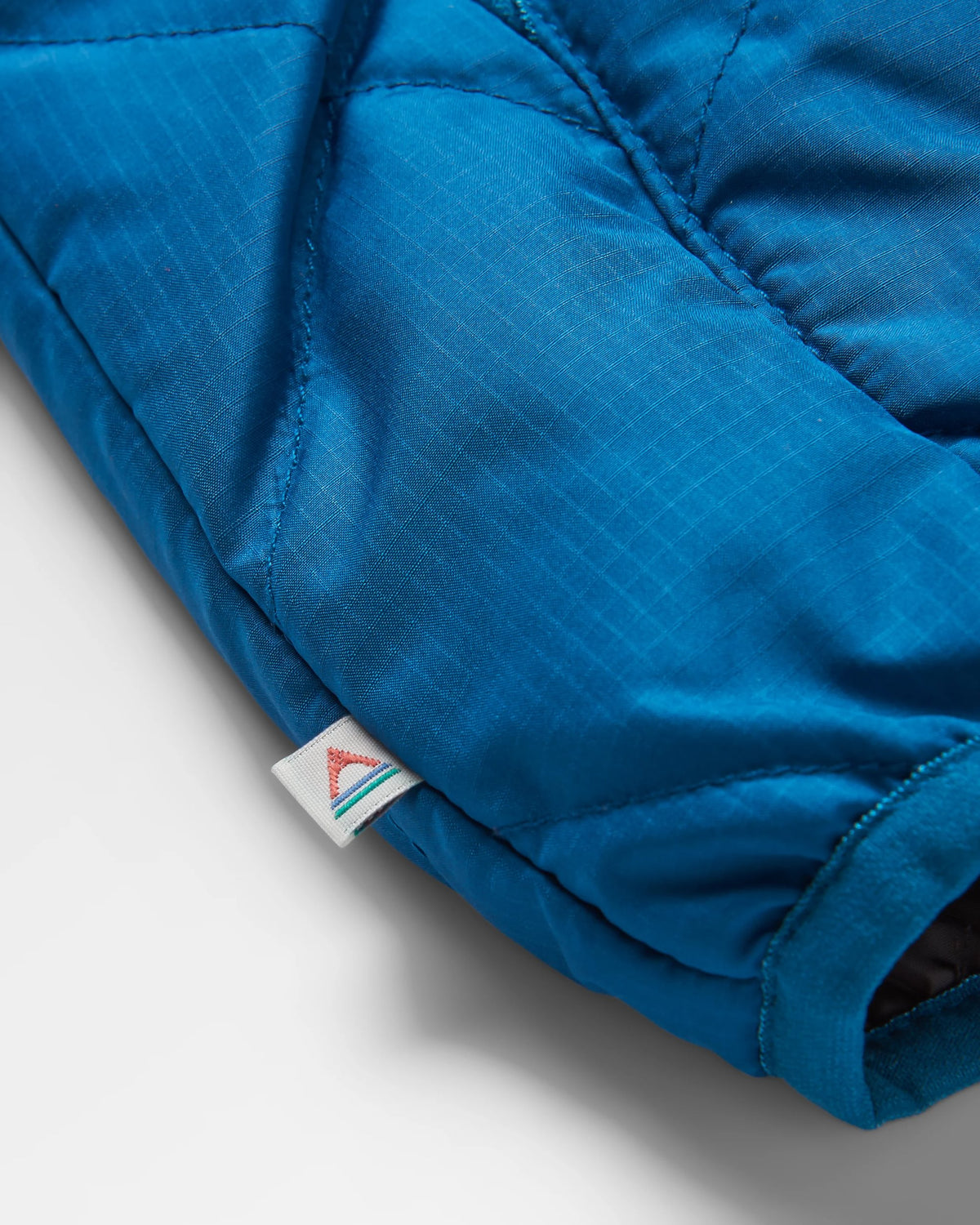 Dylan Insulated Full Zip Jacket - Tidal Blue - Flatlay