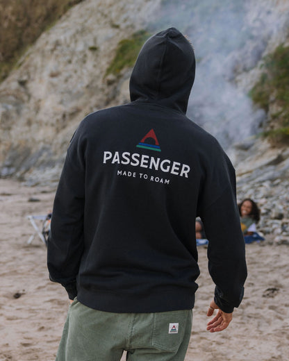 Passenger Relaxed Fit Hoodie - Black - Lifestyle