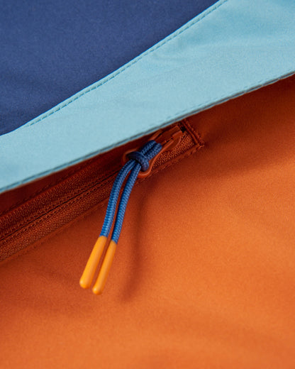 Diablo Waterproof Anorak - Rich Navy - Flatlay