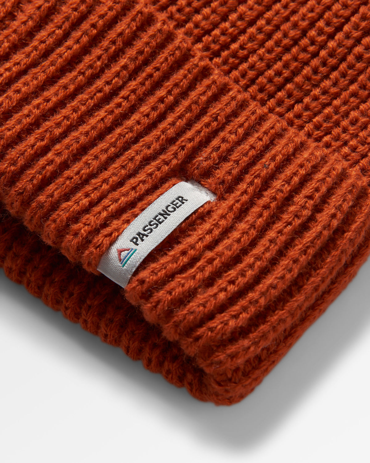 Compass Beanie - Rust - Flatlay