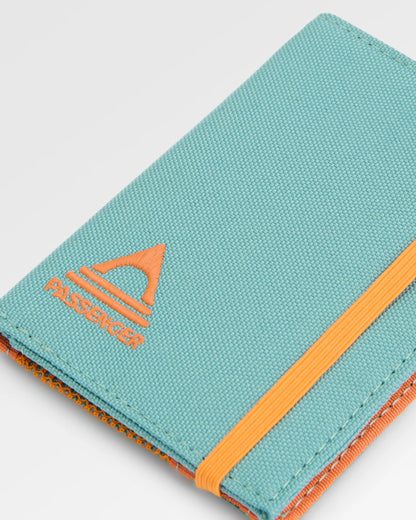 Essentials Wallet - Arctic/Retro Orange - Flatlay