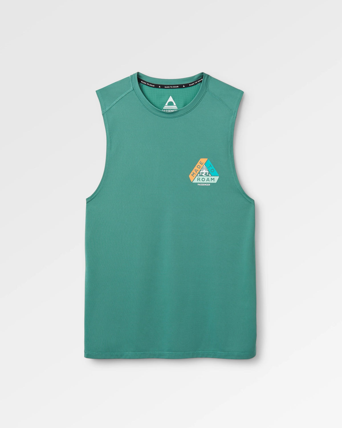 Boardwalk Active Vest - Deep Sea - Flatlay