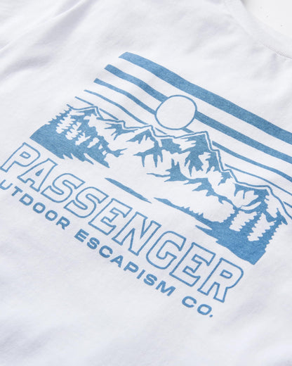 Alp T-Shirt - White - Flatlay