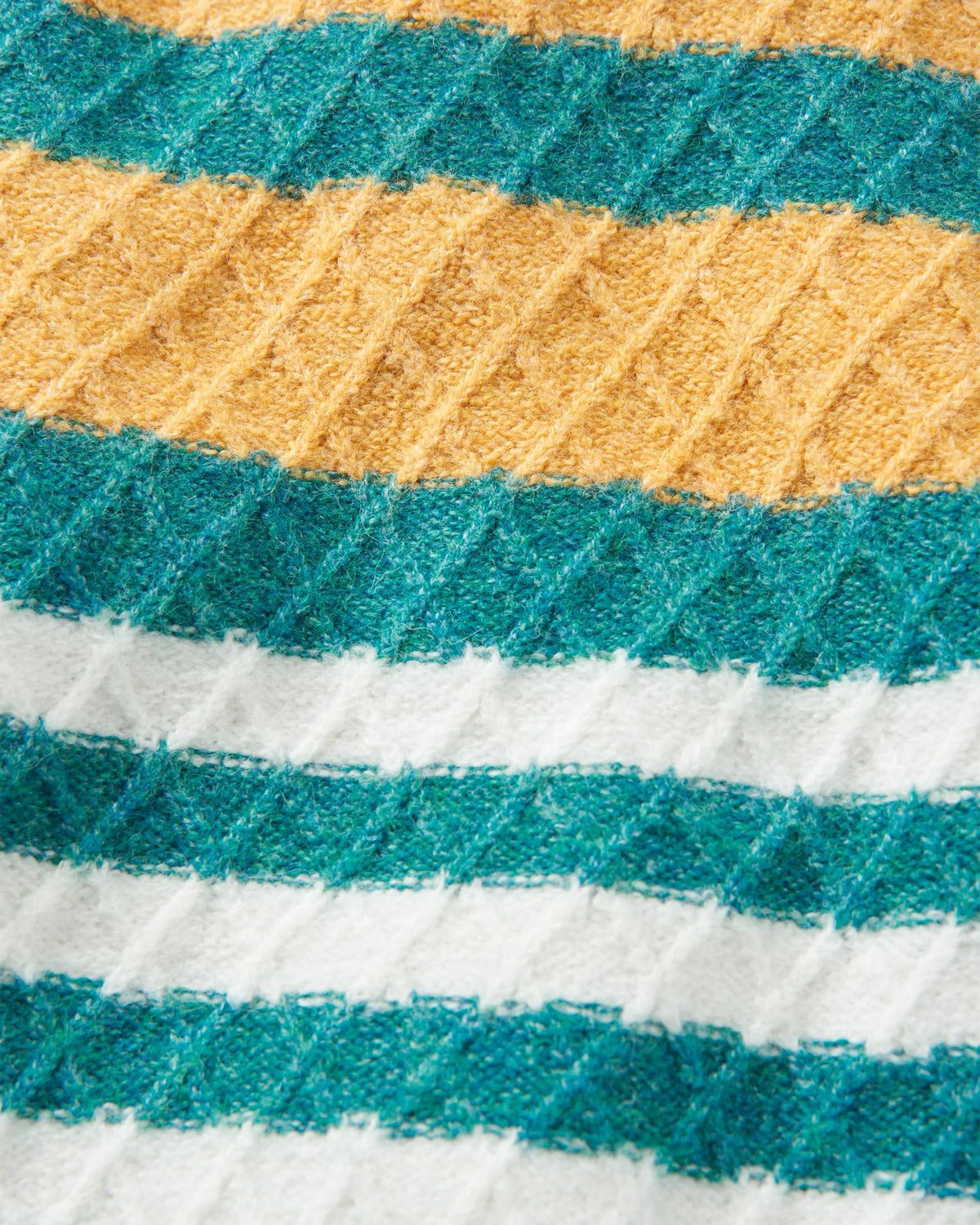 Ramble Knitted Jumper - Mediterranean - Flatlay