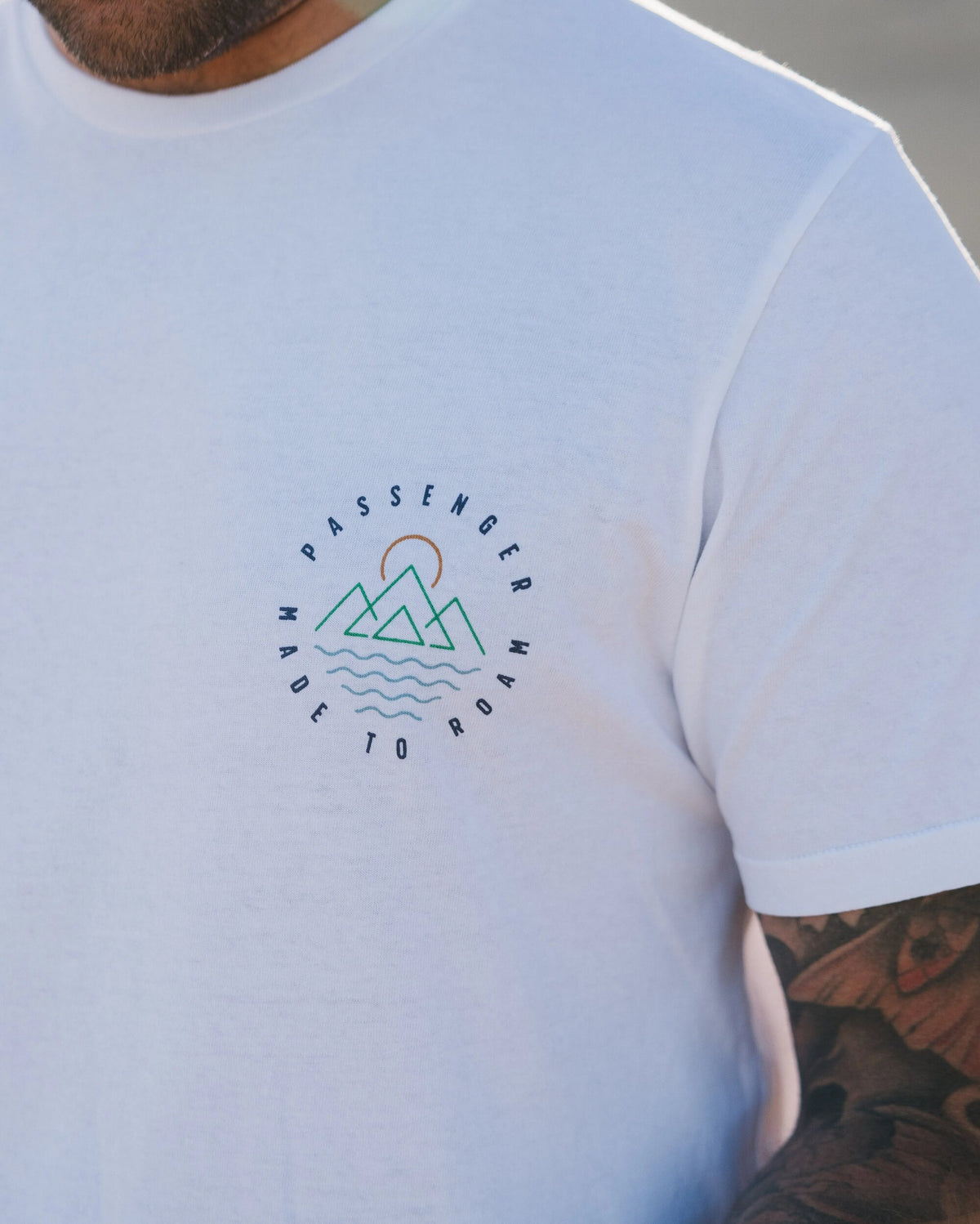 Escapism T-Shirt - White - Lifestyle