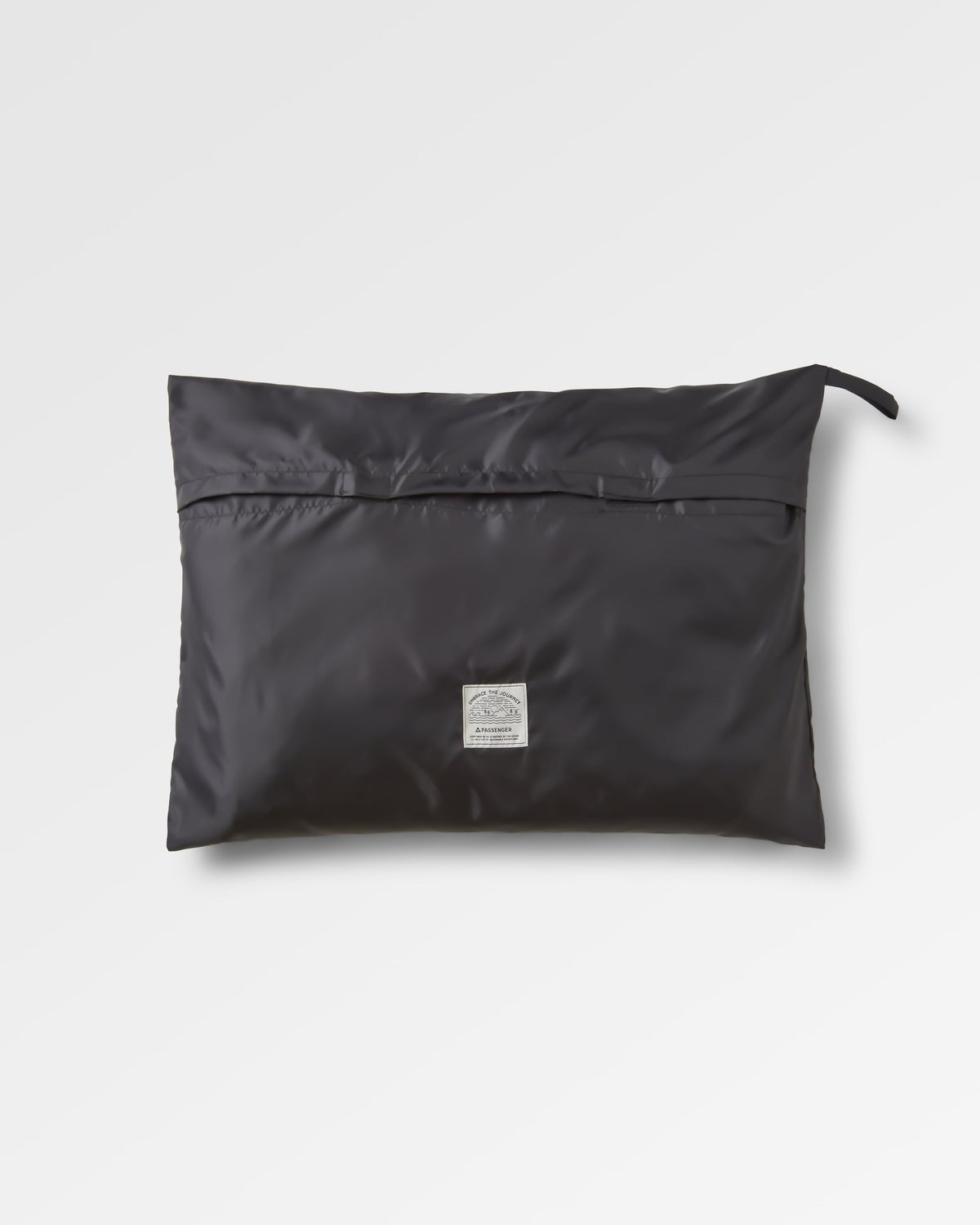 Escapism Sherpa Lined Changing Robe - Black - Flatlay