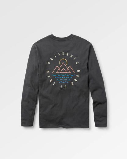 Escapism LS T-Shirt - Black - Flatlay