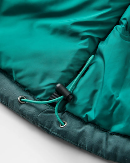 Nook Down Jacket - Dark Fern  - Flatlay