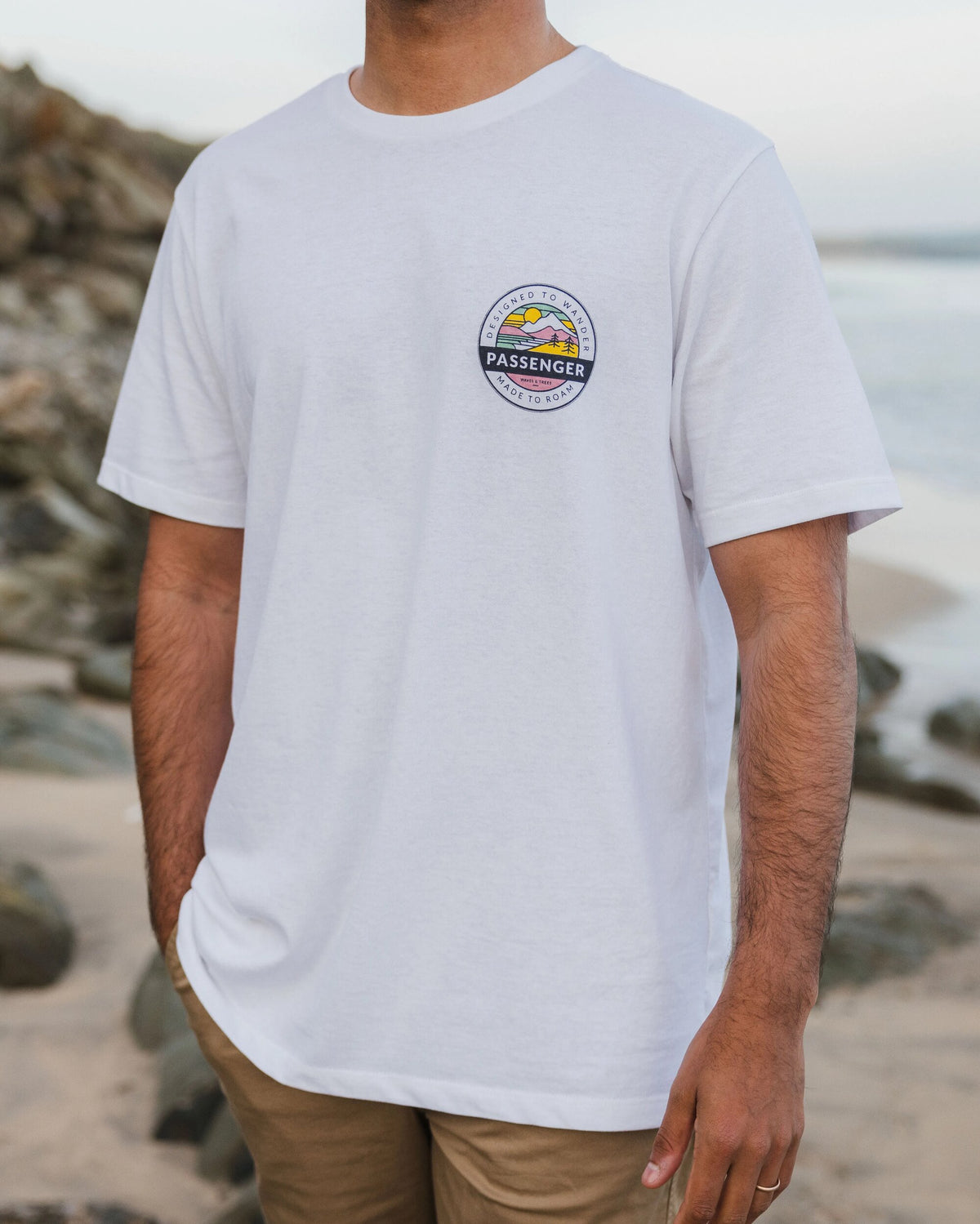 Odyssey Cotton T-Shirt - White - Lifestyle
