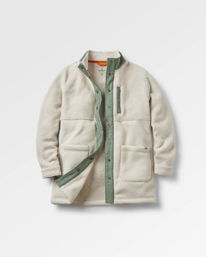 Nash Fleece - Vintage White - Flatlay