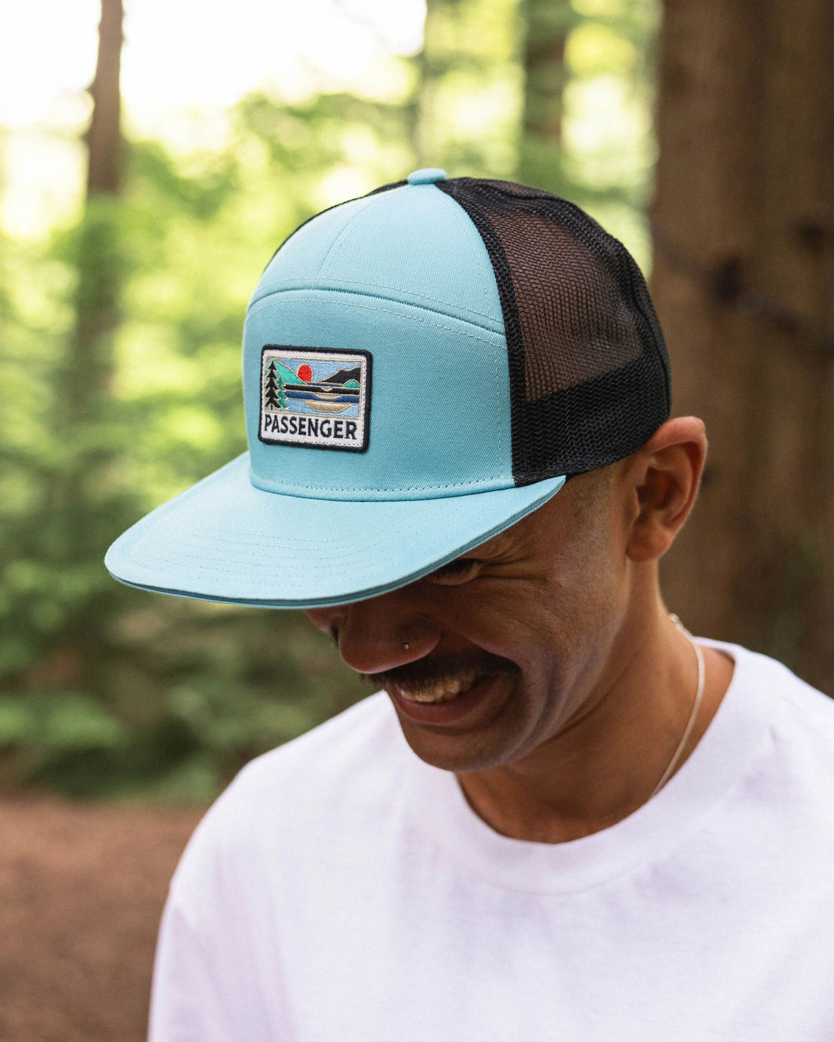 Roamer 7 Panel Cotton Trucker Cap - Arctic - Lifestyle - Male