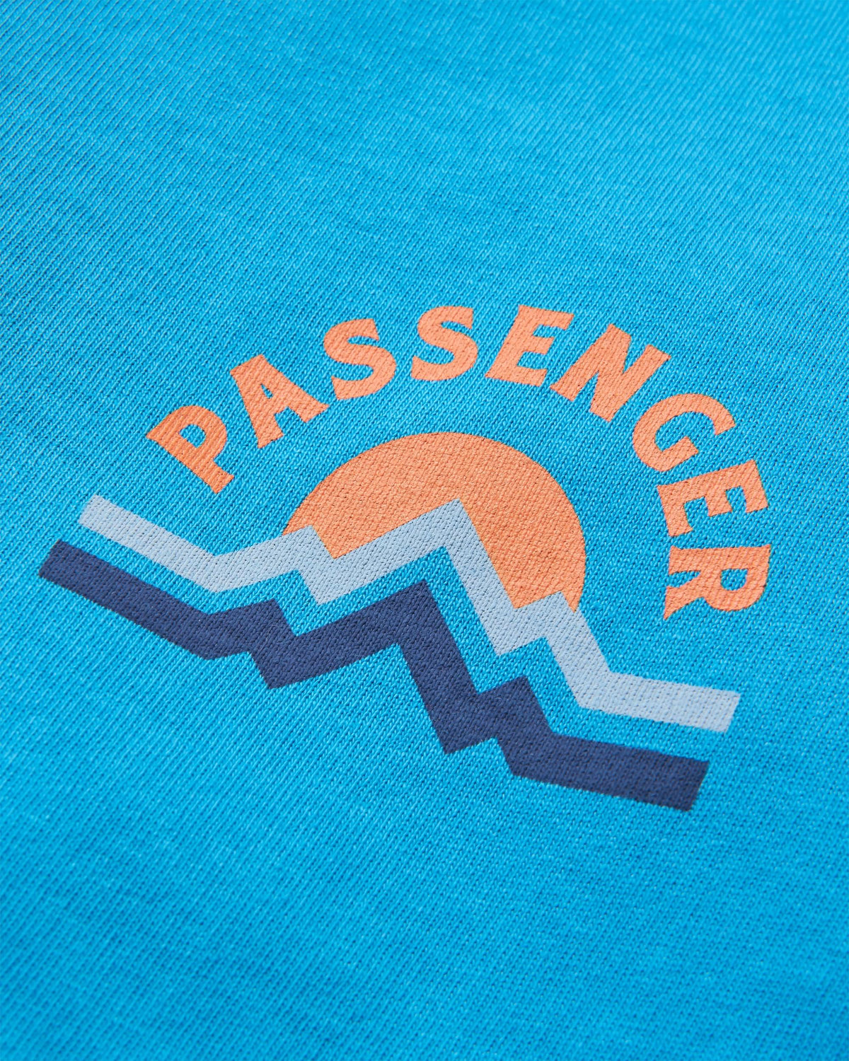 Breathe  LS T-Shirt - Atlantic Blue - Flatlay