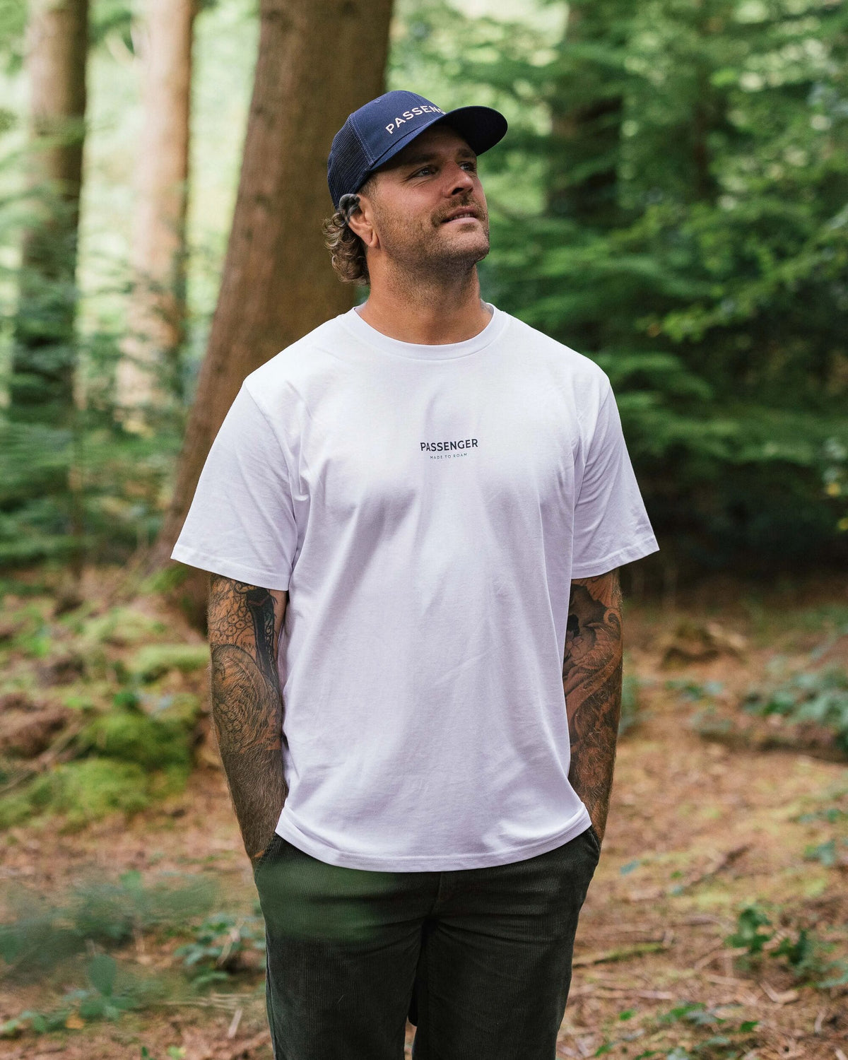 Phoenix Cotton T-Shirt - White - Lifestyle