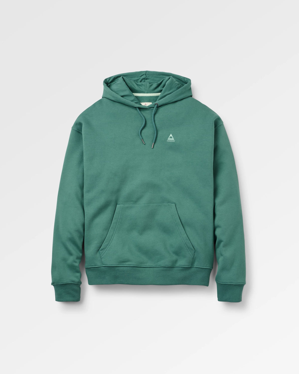 Snapshot Cotton Relaxed Fit Hoodie - Deep Ocean - Flatlay