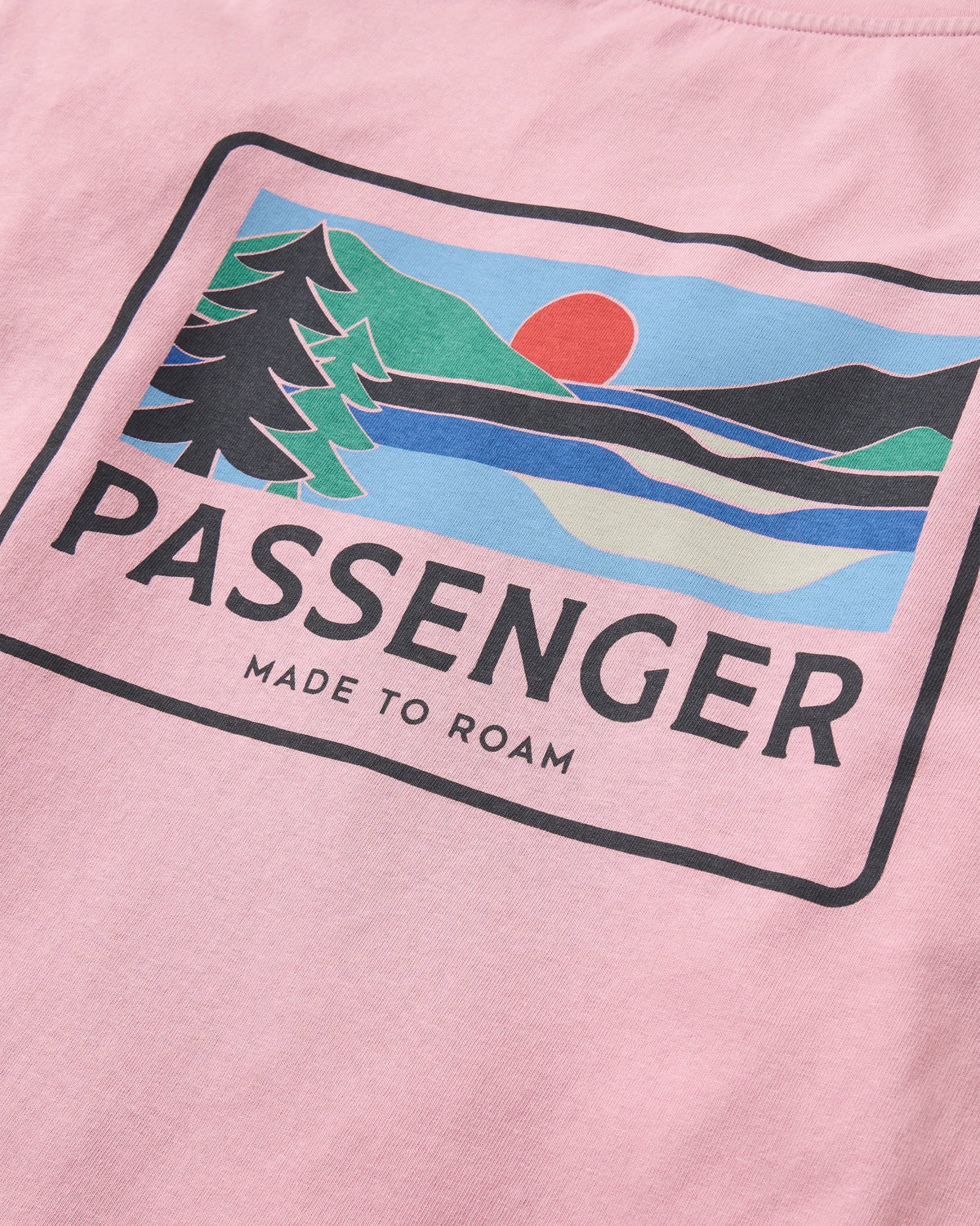 Roamer LS T-Shirt - Pink Haze - Flatlay