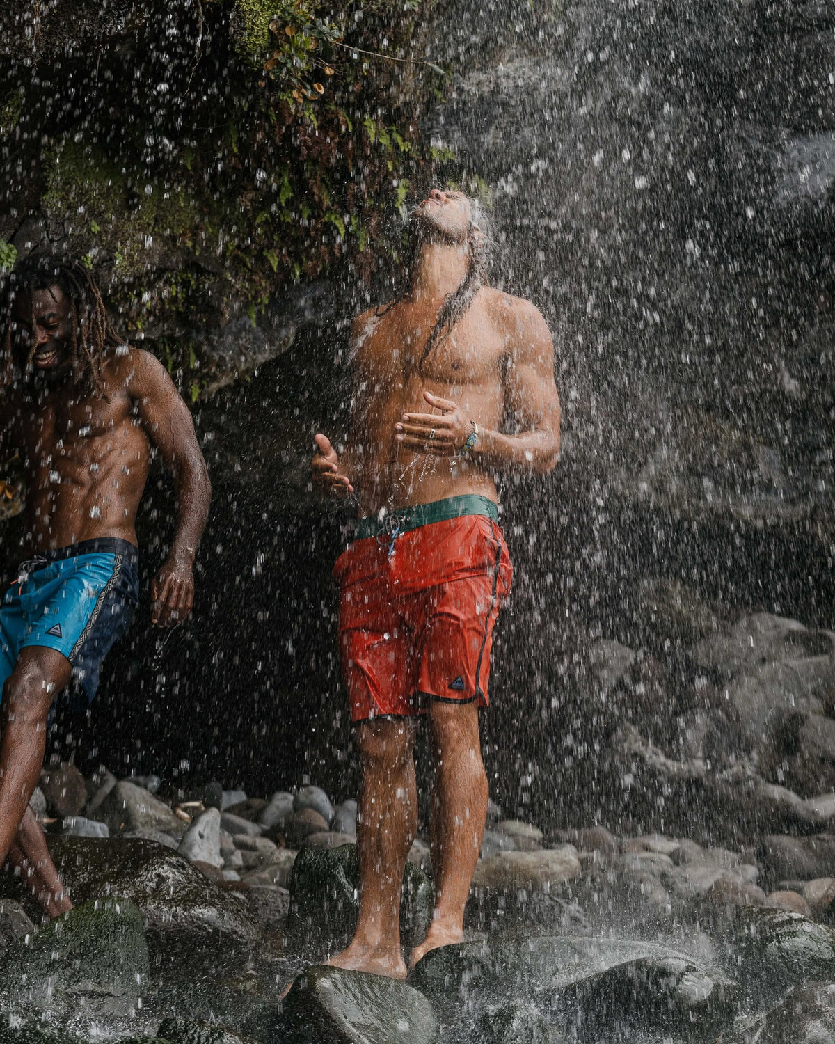 Breaks Boardshort - Burnt Orange - Lifestyle