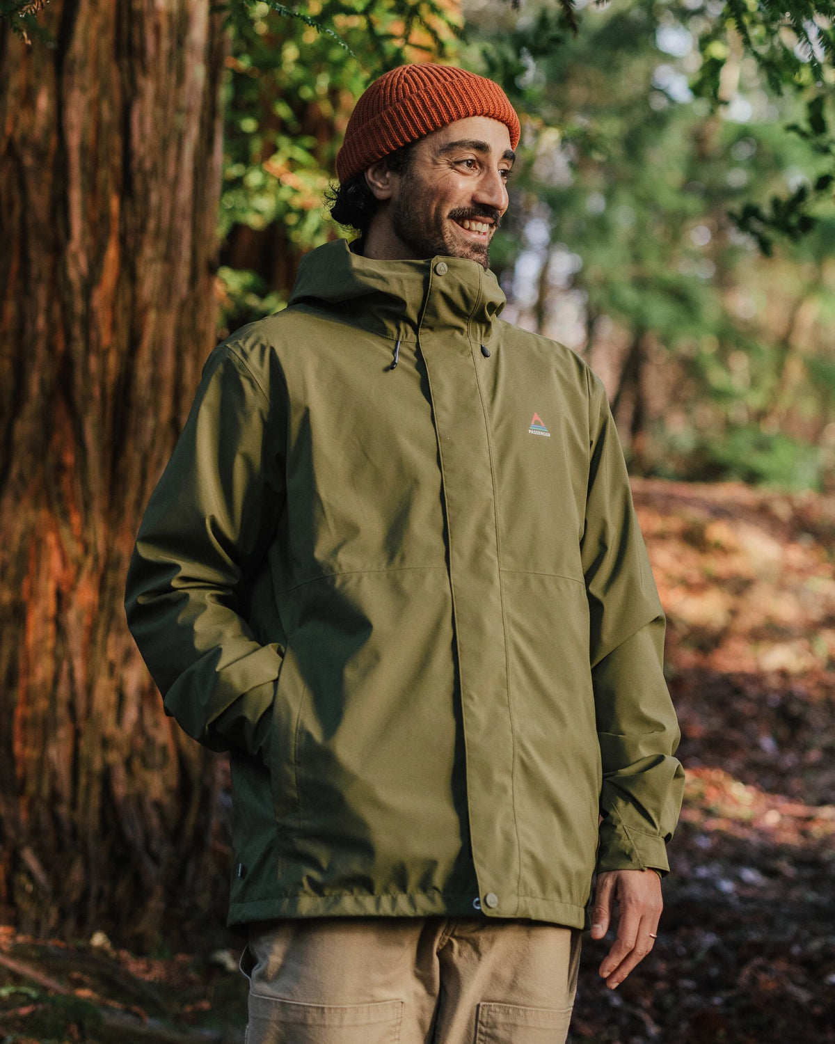 Graniteridge Waterproof 3 in 1 Jacket - Khaki - Lifestyle