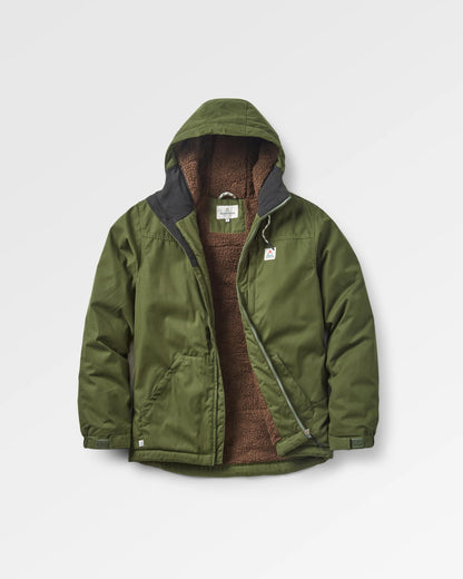 Discover Sherpa Lined Jacket - Fir Tree - Flatlay
