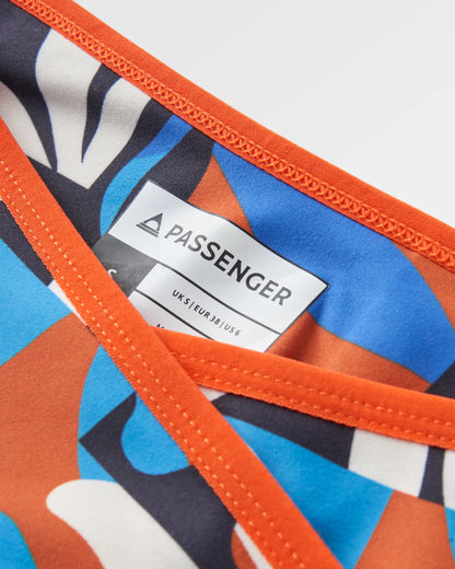 Mantra Active Short - Mountain Foliage Blue - Flatlay