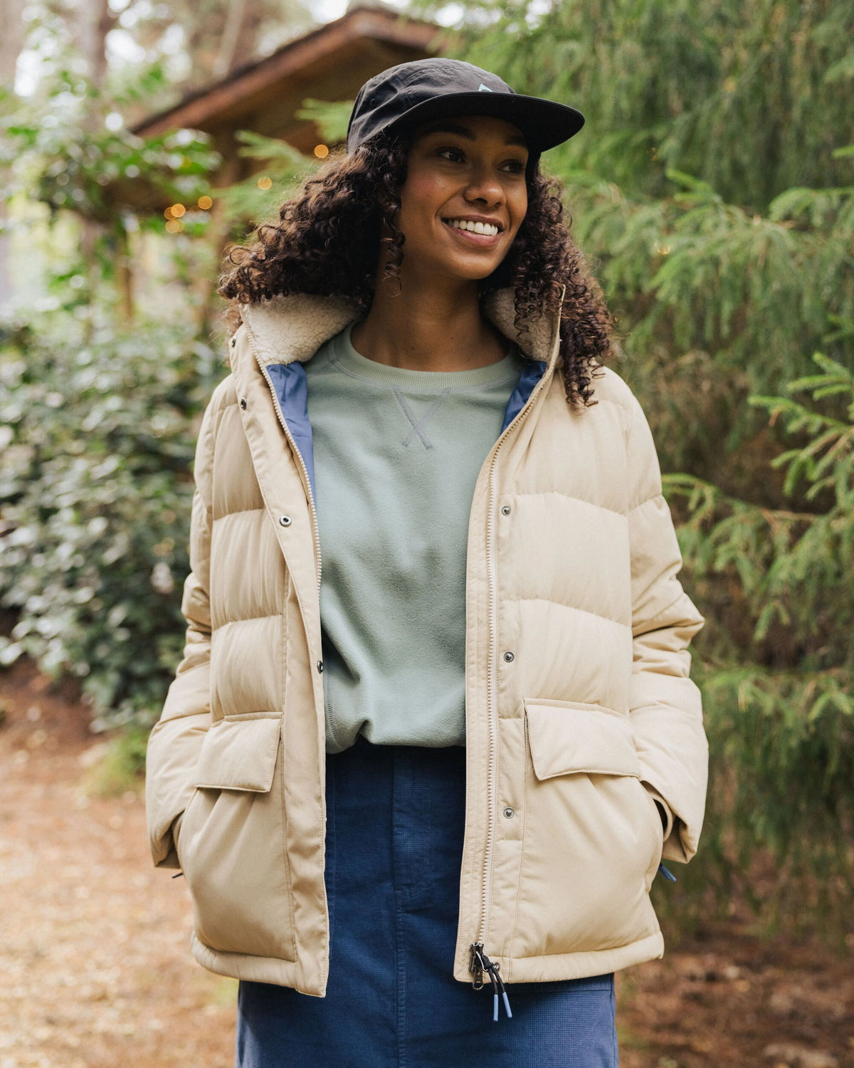 Nook Down Jacket - Stone - Lifestyle