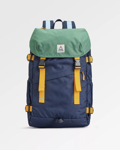 Boondocker 26L Backpack - Navy/ Laurel Green - Flatlay