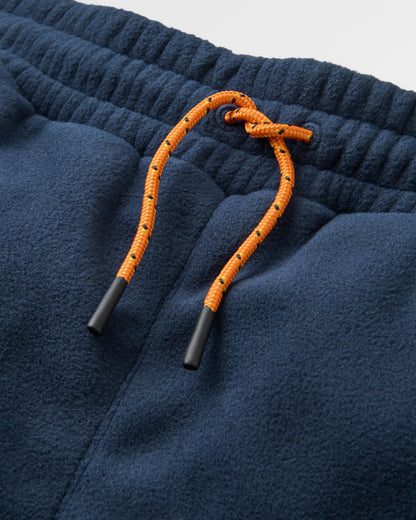 Woodland Polartec® Fleece Jogger - Rich Navy - Flatlay