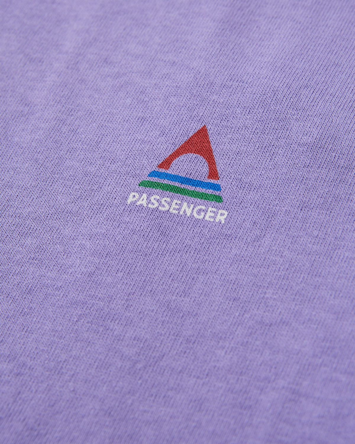 Classic T-Shirt - Retro Purple - Flatlay