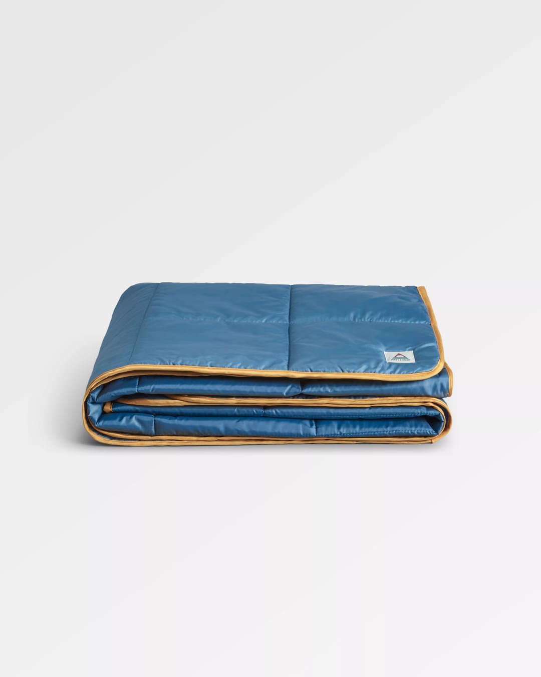 Travel Ripstop Blanket - Washed Blue - Flatlay