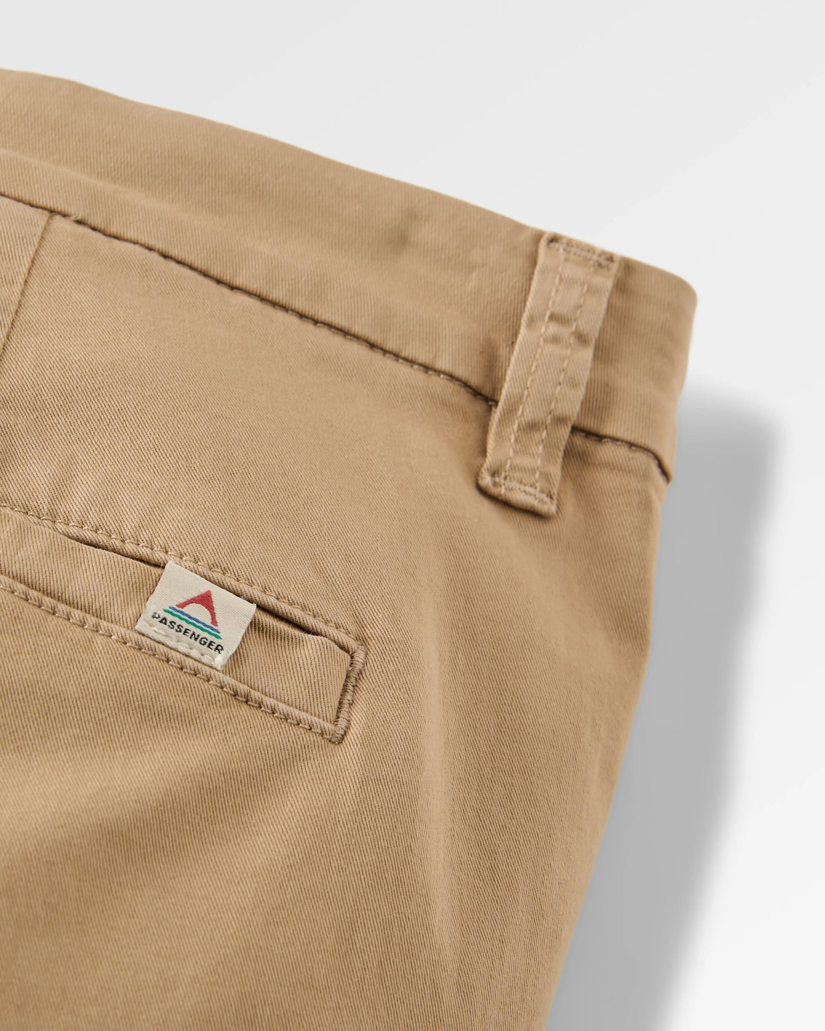 365 Cotton Trouser - Chinchilla Brown - Flatlay