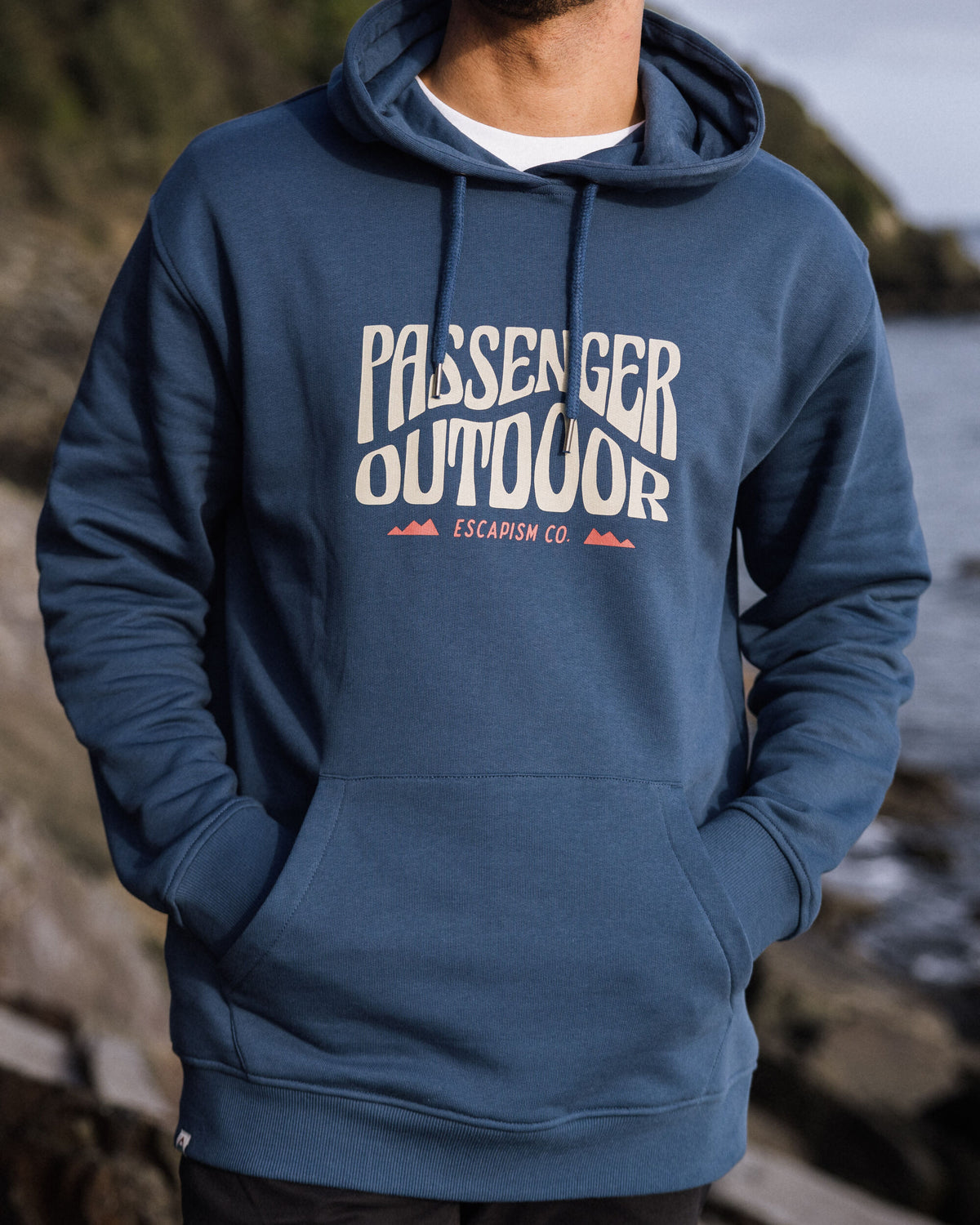 Yuca Cotton Hoodie - Dark Denim - Lifestyle