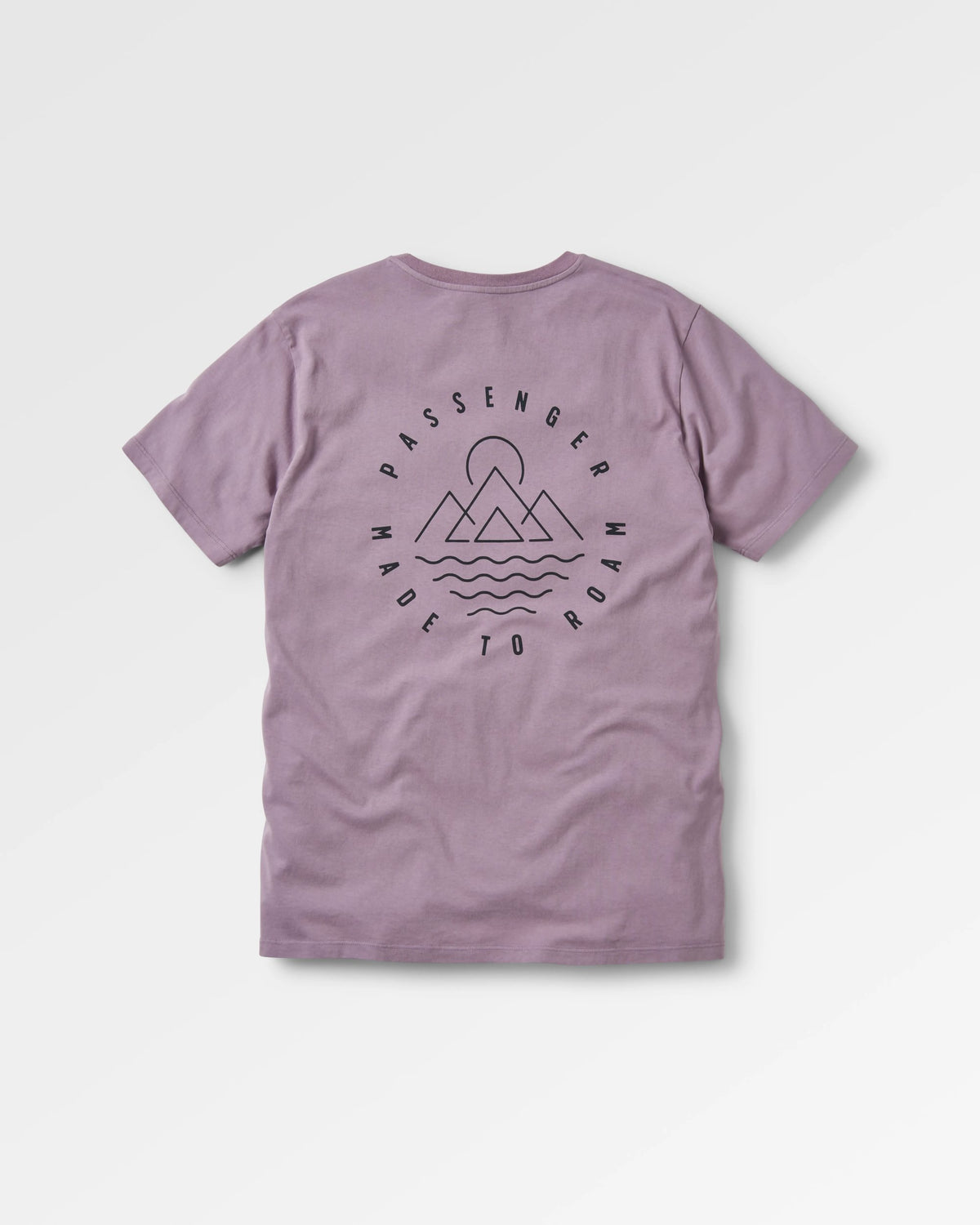 Escapism T-Shirt - Dusty Lilac - Flatlay