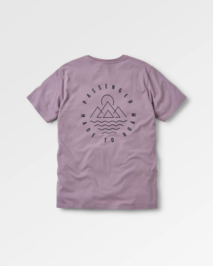 Escapism T-Shirt - Dusty Lilac - Flatlay