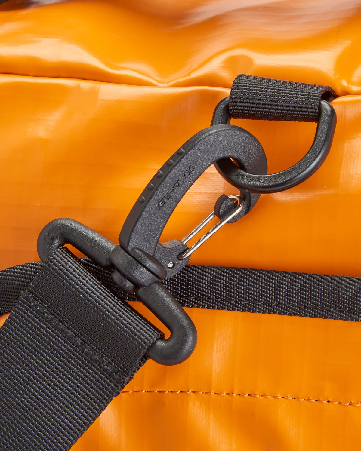 Roamer 60L Duffel Bag - Sunrise Orange - Flatlay