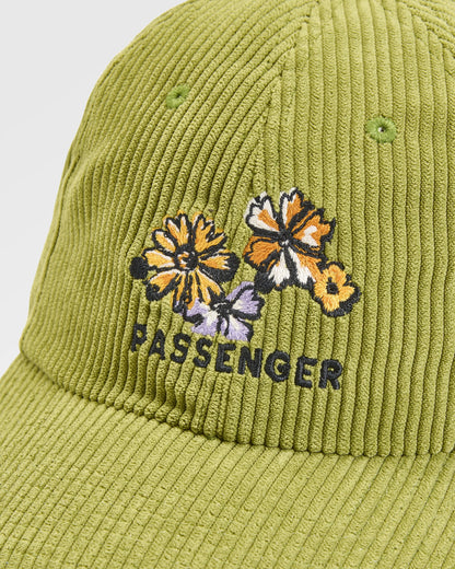 Akita 6 Panel Cap - Tea Green - Flatlay