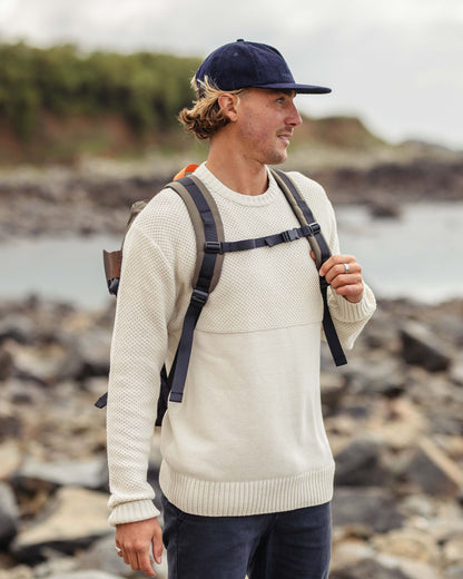 Swell Knitted Jumper - Off White - Lifestyle